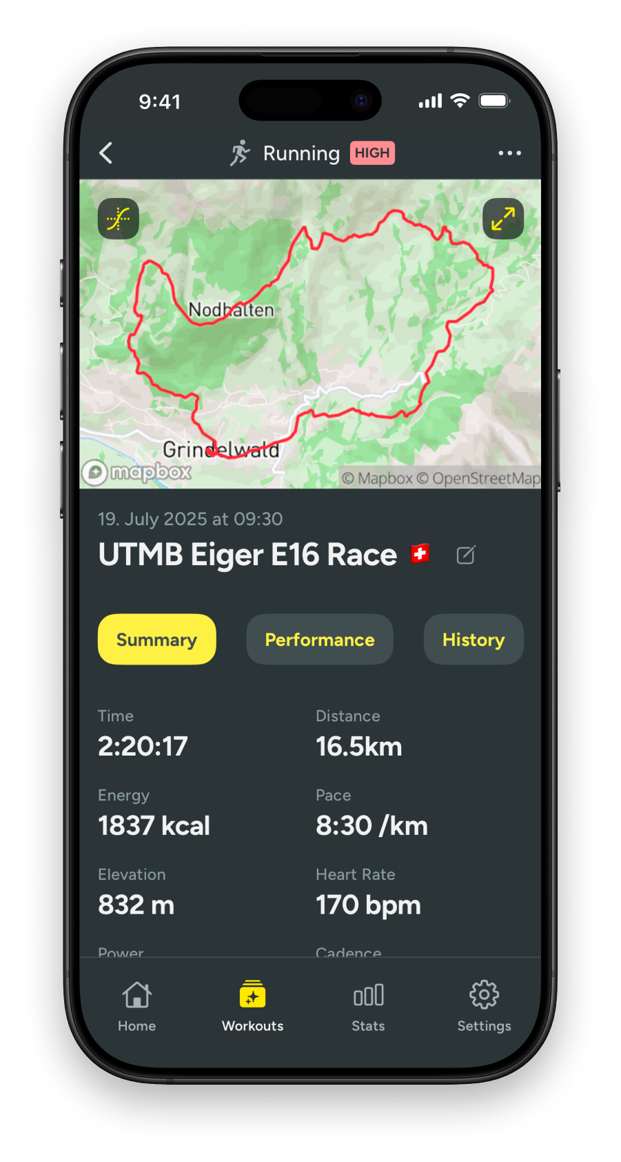 Kiiro Workout Activity